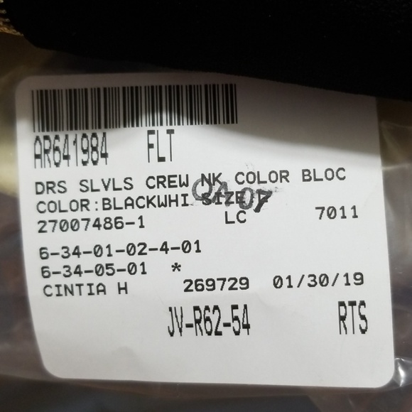 Neiman Marcus Color Block Slimming Sheath Dress - Picture 7 of 8